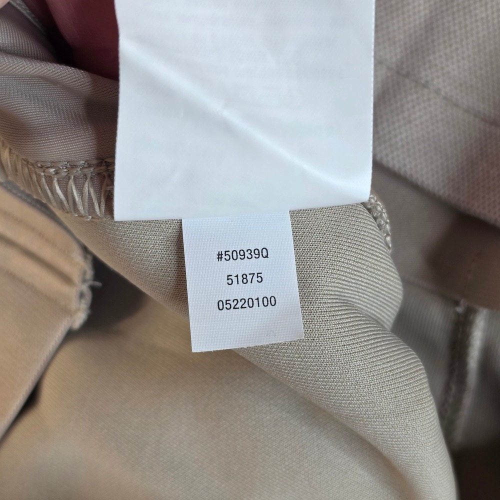 Spanx AirEssentials Women Petite Large Tan NWT Jumpsuit Travel Wide Leg Pants - Picture 9 of 16